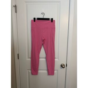 Avia Bright Pink High-Rise Performance Leggings with Side Pockets